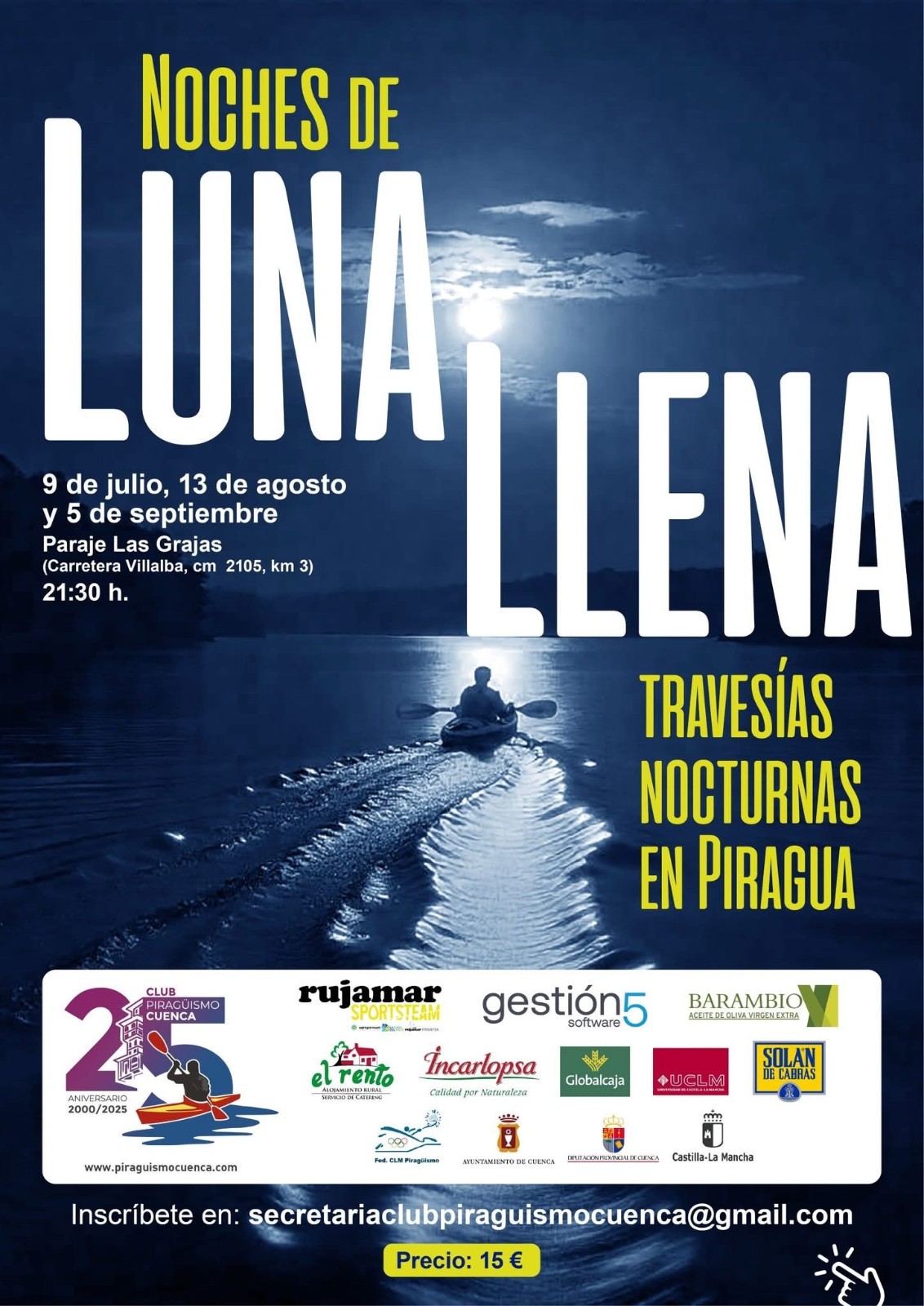 Noches Luna LLena 2025