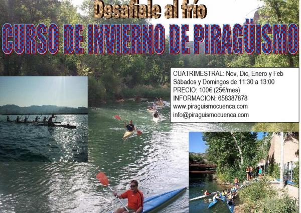 CURSOS DE PIRAGÜISMO OTOÑO-INVIERNO