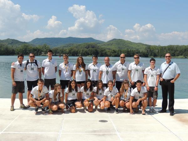 Notable actuación del Club Piragüismo Cuenca con Carácter en el Campeonato de España de Maratón.