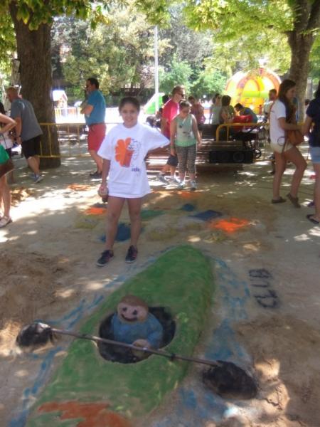 EL PIRAGÜISMO PRESENTE EN EL CONCURSO DE ESCULTURAS DE ARENA