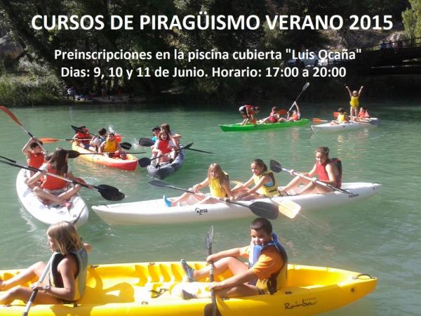 CURSOS DE VERANO DE PIRAGÜISMO