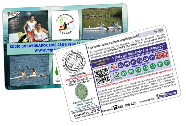 IMPORTANTE MODIFICACIÓN EN LAS TARJETAS DE SOCIO COLABORADOR