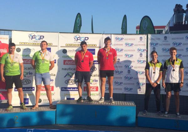 PABLO LÓPEZ Y JAVIER RUIZ, BRONCE EN C2