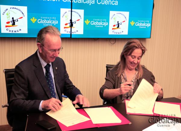 LA FUNDACIÓN GLOBALCAJA RENUEVA EL CONVENIO CON NUESTRO CLUB