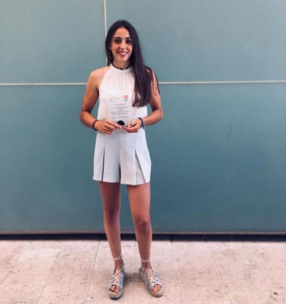 CELIA TOLEDO RECONOCIDA EN LA GALA DEL DEPORTE ESCOLAR