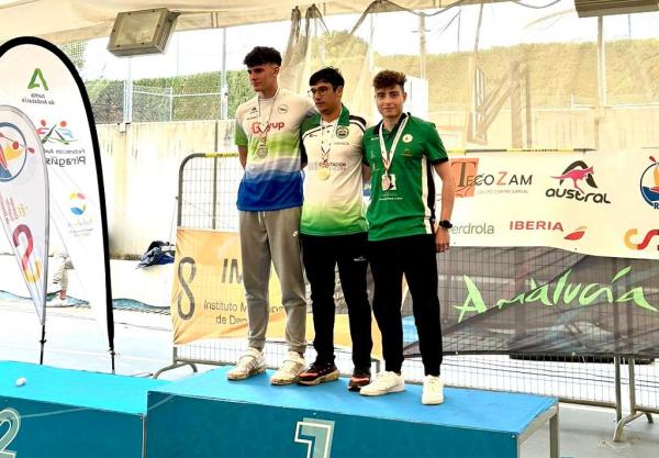 El canoísta David Olivares se alza con un bronce en el Campeonato de España de Invierno 