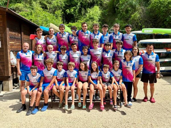 Histórico ascenso del Club Piragüismo Cuenca a división de honor de la Liga Nacional de Sprint Senior Masculino