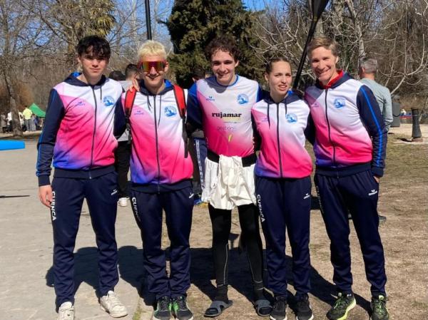 El Club Piragüismo Cuenca logra dos pódiums en el arranque de temporada en la Comunidad de Madrid
