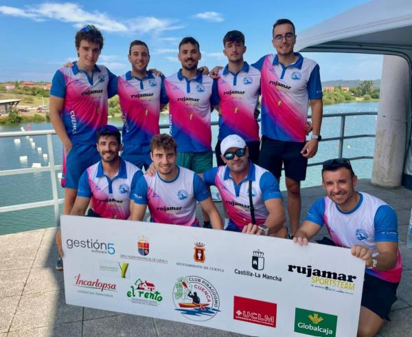 El Piragüismo Cuenca cierra temporada séptimo en la Liga de Sprint Olímpico Senior Masculina